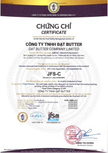 2025.03 Certificate JFS-C Dat Butter.pdf